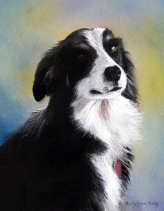Kansa - 9 x 12 pastel portrait